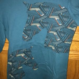 Tribal Horse long sleeve tee